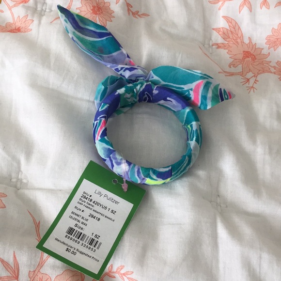 ☀️Lilly Pulitzer Bow Wrapped Bangle - Picture 2 of 3